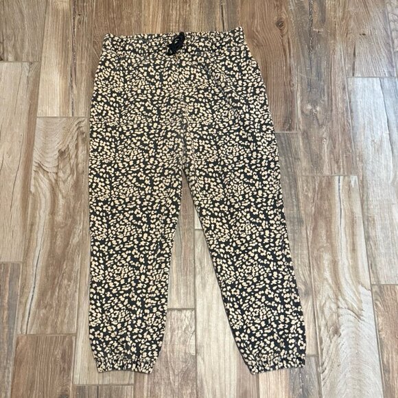Anthropologie Kachel Leopard Print Joggers - Picture 2 of 4